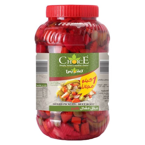 Choice Mixed Pickles With Beet Root - 3.7 Kg