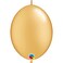 Qualatex Quick Link Balloons 50-Pieces- 30.5 cm Size- Gold
