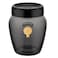 QLUX BLACK PEARL GLASS JAR 580 CC
