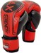 Max Strength Boxing Gloves Sparring Kickboxing, MMA Muay Thai Boxercise Training Workout, Punch Bag, Focus Pads, Thai Pad Punching Fight Gloves (Red/Black 16Oz)