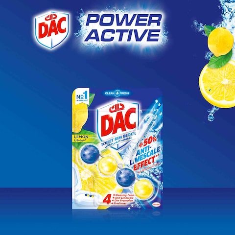 DAC TOILET RIM BLOCK LEMON 150G