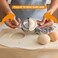 Generic-Dumping Maker Dough Press Circle Cutter Ravioli Empanada Maker Stainless Steel Mold Kitchen Tools