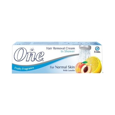 One Hair Removal Cream with Lanolin for Normal Skin - 140 gram