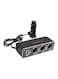 Generic - USB Car Charger With Triple Lighter Socket Multicolour