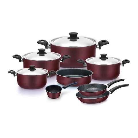 F1 Mixed Cooking Set - 12 Pieces