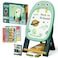 Little Story Artist Penguin Double Sided Magnetic Drawing Board (46 Pcs) W/ 2* Board Games - Green