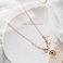 Aiwanto Lucky Necklace Beautiful Necklace for Women's Neck Chain Golden Necklace