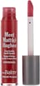 The Balm Meet Matte Hughes Mini Kit #14, Holiday Set Of 6 Mini Long-Lasting Liquid Lipsticks