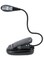 Generic - Portable Flexible LED Stand Clip Desk Lamp Black 4.0x22.0x7.9centimeter