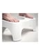 Generic Toilet Foot Stool White 9Inch