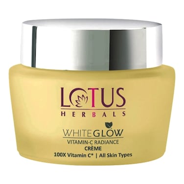لوتس هيربالز وايت جلو كريم تألق بفيتامين سي وعامل حماية من الشمس SPF20- أبيض50 غرام
