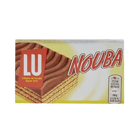 Lu Nouba Chocolate Wafer Bar 17.5GR