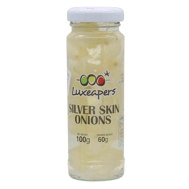 Luxeapers Silver Skin Onions 100g