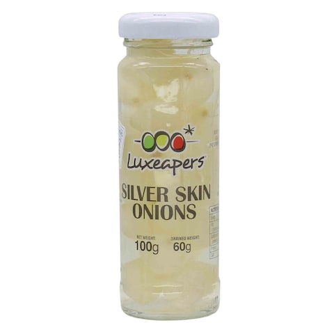 Luxeapers Silver Skin Onions 100g