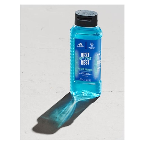 Adidas UEFA Champions League Best Of The Best Ice Bath Sensation Shower Gel Blue 400ml