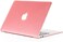 Ntech Frost Matte Surface Rubberized Hard Shell Case Cover For Macbook Air 13 Inch Pink