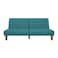 In House Maria 2 In 1 Sofabed Velvet Upholstered - Dark Turquoise