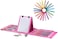 208 Pcs Art Set for Girls,Kids, Double Sided Trifold Easel Drawing Art Kits with Oil Pastels, Crayons, Colored Pencils, Markers, Paint Brush, Watercolor Cakes, Sketch Pad (Pink)