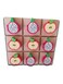 Fruits Slide Matching Wooden Tic Tac Toe Board Game Puzzle