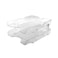Sasco Letter Tray - 2 Tiers - Transparent