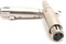 Dkurve&reg; 3 Pin XLR Female to 6.35mm Female Jack Socket Stereo Audio Microphone Mic Adapter Converter Connector，XLR to 6.35mm Adapter for Female XLR to Quarter inch Female TRS/TS Converter.
