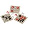 Tic Tac Toe XO Wooden Board Games Desk Toys 3 Pack Classical Family Children Kids Educational Toy
