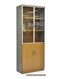 Modern 4 Door Wooden File CABINET and Bookshelf Glass Door With Aluminum