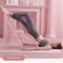 ULTIMAX Yoga Folding Chair with Lumbar Back Support Versatile and Foldable Balance Training Auxiliary Chair-PINK