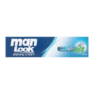 كريم حلاقة مان لوك بالنعناع لجميع أنواع البشرة - 40جم