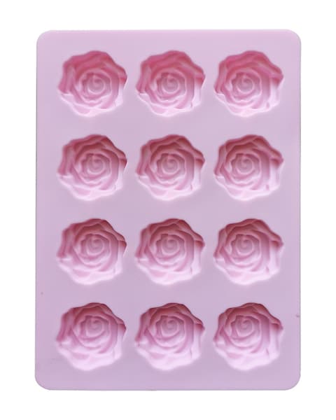 12 Cavity Silicone Flower Soap Mold Candy Molds Chocolate Molds Mixed Flower Shapes Cake Mold Cupcake Backing mold Muffin pan Handmade soap silicone Moulds