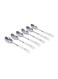 Delcasa 6-Piece Tea Spoon Set White/Yellow