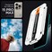 Spigen GLAStR EZ FIT [PRIVACY 2 Pack] designed for iPhone 15 Pro MAX Privacy Screen Protector Premium Tempered Glass with Auto Align technology - 2 PACK