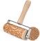 Generic Embossing Rolling Pin, Wooden 3D Rose Flower Pattern Embossed Engraved Roller Fondant Cake Dough Biscuit Baking Housewarming Gift Engraved For Kids Cookies Crusts Pies &amp; Pastry Clay Crafts