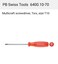 PB 6400.10-70 Multicraft screwdriver, Torx, size T10