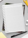 Lowha Spiral Notebook With 60 Sheets And Hard Paper Covers With Modern Design, For Jotting Notes And Reminders, For Work, University, School