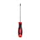 Geepas Precision Screwdriver - Phillips Screwdriver With Soft Grip Rubber Insulated Ergonomic Handle - Cr-V Build, Magnetic Tip And Hanging Hole For Easy Carry - Bicolored Red/Black - (Ph2X125Mm)