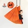 ULTIMAX Yoga Swing, Anti-Gravity Yoga Sling Hammock for Aerial Yoga Inversion Tool Antigravity Ceiling Hanging Yoga Sling-orange
