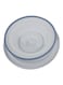 Generic Cake Revolving Stand White/Blue 28X7X28Cm