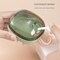 New Added Liquid Massage Shampoo Brush Green
