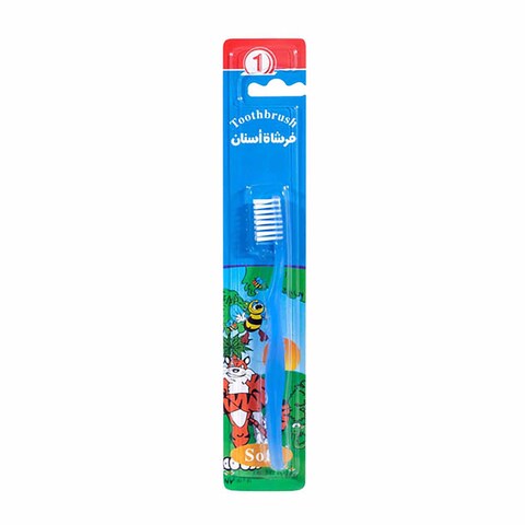 نمرة1 فرشاة اسنان للاطفال - ناعمة