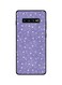 Theodor - Protective Case Cover For Samsung Galaxy S10P Hearts Purple Background