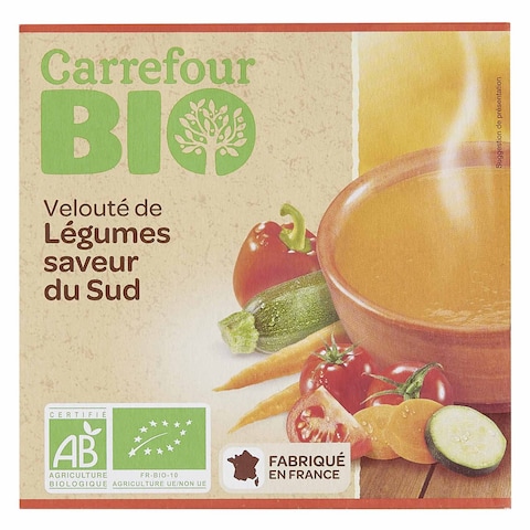 Carrefour Bio Southern Vegetables Soup 300ML X2