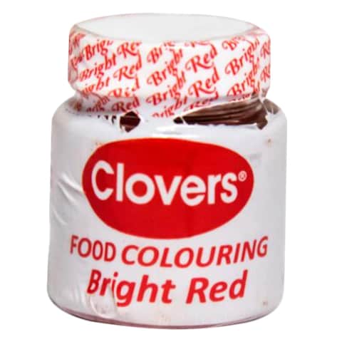 Clovers Food Colour Powder Bright Red 10g