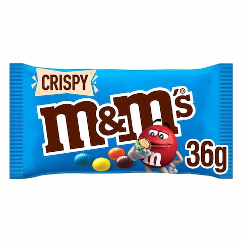 M&amp;M&#39;s Crispy Chocolate - 36 gram - 24 Pieces
