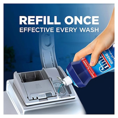 Finish Rinse Aid - Lemon Scent - 400ml - 2 Pieces