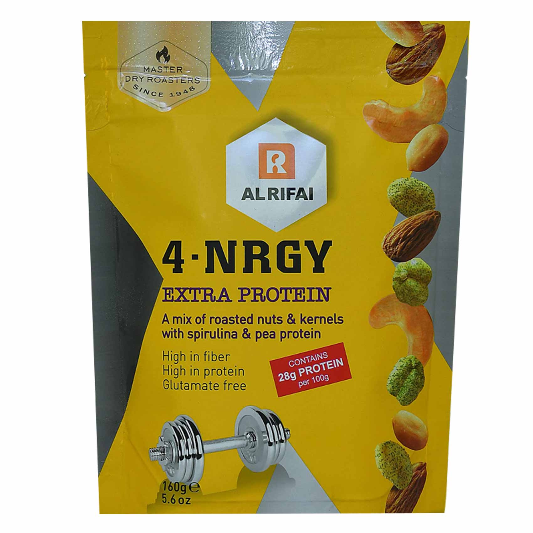 Al Rifai 4-NRGY Extra Protein Mix Nuts 160GR