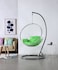 Yulan Transparent Bubble Chair Standing Indoor Swing Hanging Chair High Quality Hanging swing Transparent Acrylic Ball Bubble Chair With Stand (M) Green YK0T12-529