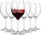 [3Diamonds] Wine Glass Set of 6 , Crystal Red Wine Glasses 11.75 oz, All-purpose Wine Glasses Set for Celebrations / Anniversary / Wine Glass Gift Set (Zinfandel -Set of 6)