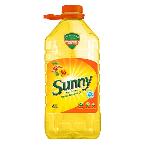 Sunny Sun Active Blended Vegetable Oil 4L