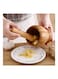 Generic Wooden Garlic Mortar With Pestle Beige